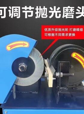 自动型抛光机无除心圆管外圆抛光机小铝QLC铜锈钢锈打磨不镜面拉