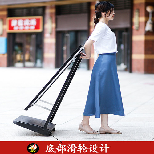 户外广告牌立式落地展示牌招聘水牌易拉宝防风海报架展示架门展架 - 图2