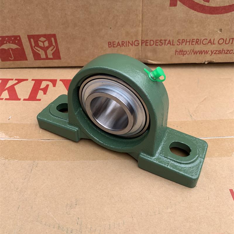 KFY 铸钢立式轴承座 带轴承UCP211 P212 P213 P214 P215 P216 217 - 图1