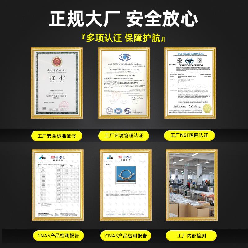 适用海尔全自动洗衣机进水管滚筒通用原装接头上水加长防爆软管子 - 图3