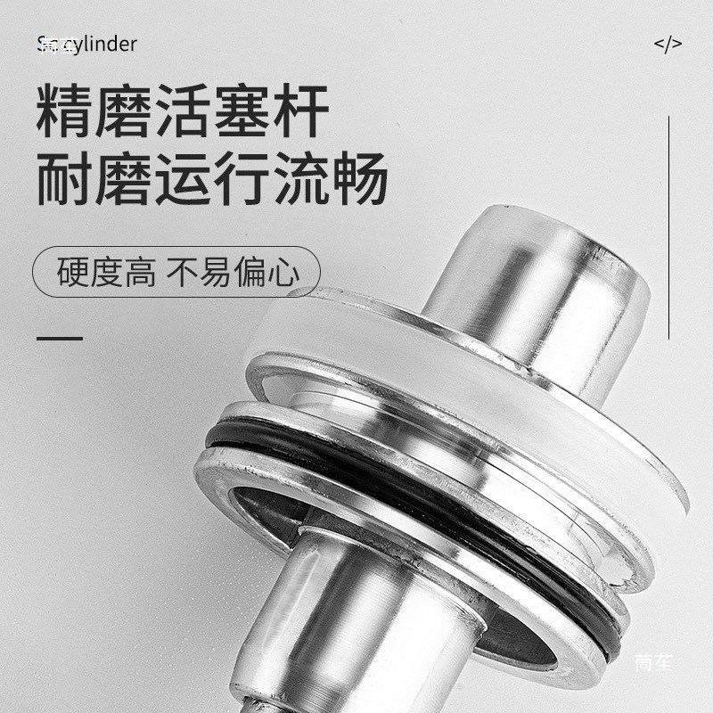 标准气缸CLBS-A32 A40 A50-S25 50 75 100 125 S150 175 200 - 图1