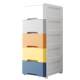 Plastic drawer cabinet storage cabinet multi-layer home cabinet play clothes 4205 storage baby baby clothing children clothing 5