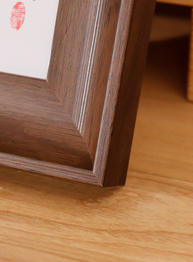 复古书法正方形小相框摆台乔迁新居画框家居装饰励志桌面摆件