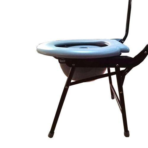 坐便椅 钢管喷涂坐便q椅 可折叠 一椅多用坐便椅 可提式便桶 - 图3