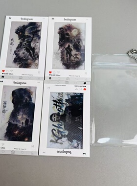 三角洲威龙红狼露娜雷斯光栅挂件