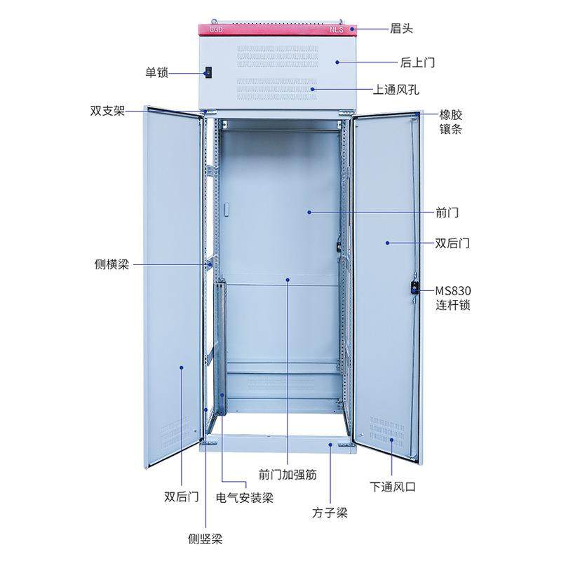 GGD低压开关柜固定式落地柜补偿电容柜进线柜馈线柜配电柜计量柜,淘宝优惠券,粉丝福利购,淘宝优惠卷