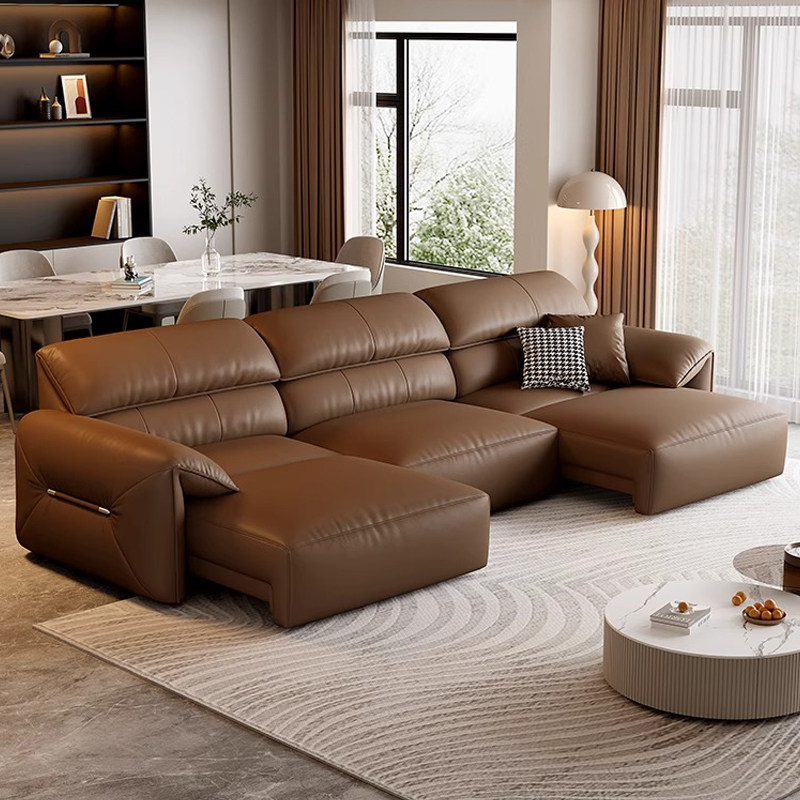 欧派大象耳朵零靠墙平推电动功能沙发现代简约客厅头层牛皮沙发,淘宝优惠券,粉丝福利购,淘宝优惠卷