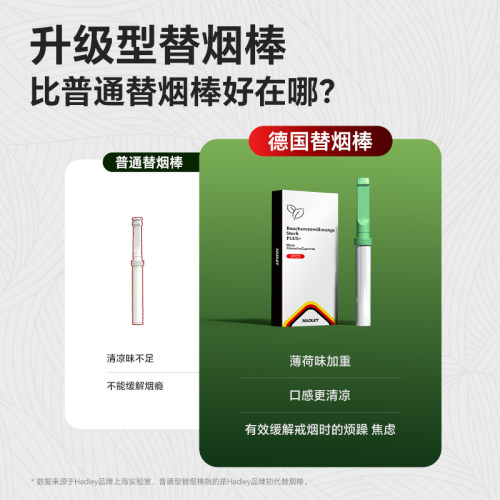 Hadley新款替烟棒辅助戒烟的神器正品薄荷口味吸棒烟的代替烟嘴男 - 图0