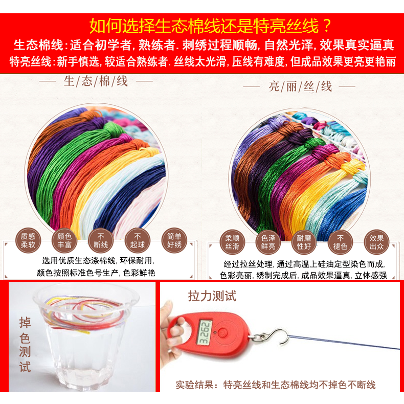 美派斯十字绣福字年年有余富贵平安出入百福图百字福小图小件小型