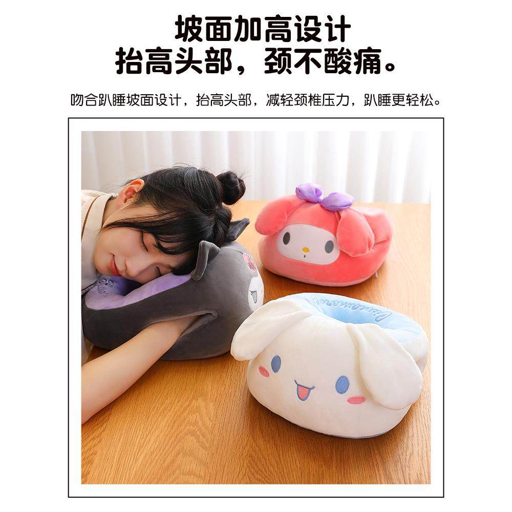 夏季凉感冰丝双面午睡枕趴睡枕小学生教室桌上趴枕办公室睡觉抱枕,淘宝优惠券,粉丝福利购,淘宝优惠卷