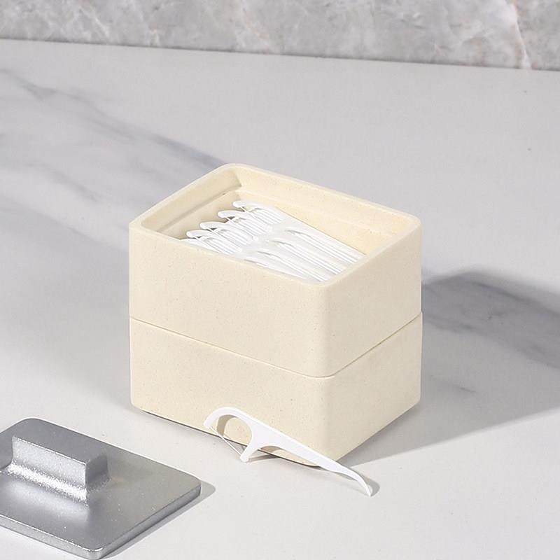 2024新款迷你牙签盒高颜值轻奢高级创意牙线盒家用高档棉签收纳盒,淘宝优惠券,粉丝福利购,淘宝优惠卷