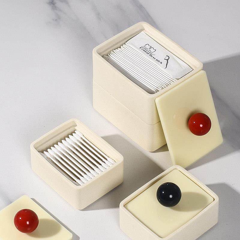 2024新款迷你牙签盒高颜值轻奢高级创意牙线盒家用高档棉签收纳盒,淘宝优惠券,粉丝福利购,淘宝优惠卷