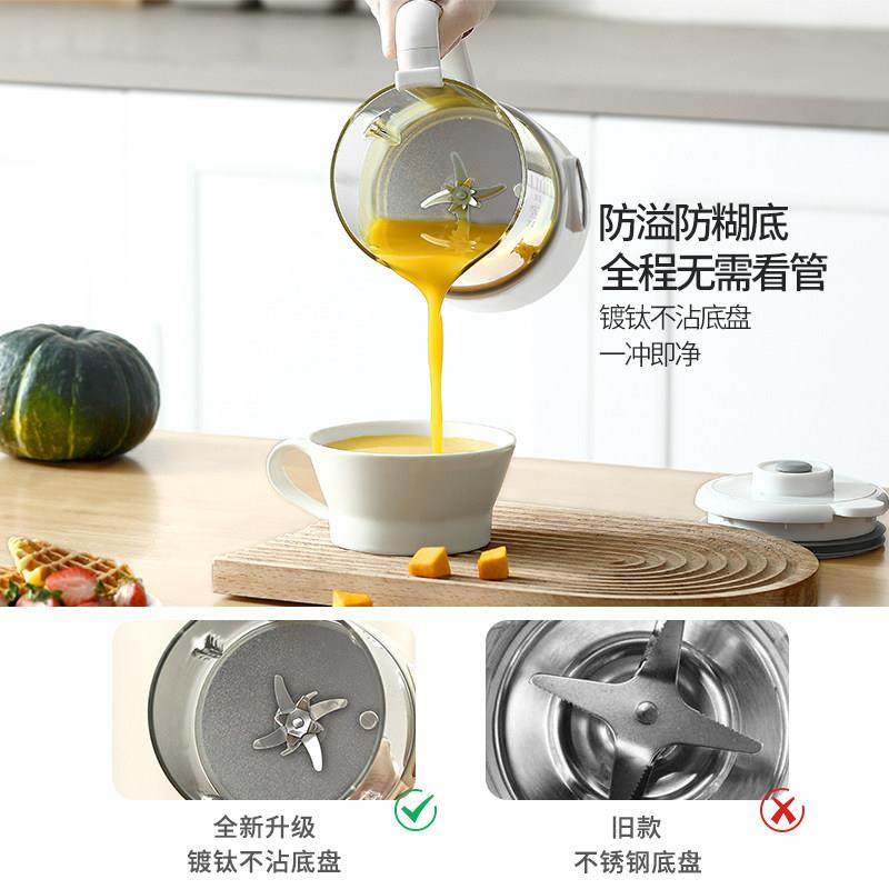 德国蓝宝破壁机豆浆机家用全自动免煮轻音多功能榨汁机新款免滤,淘宝优惠券,粉丝福利购,淘宝优惠卷