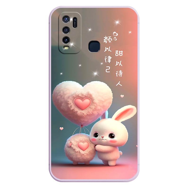 vivoY50手机壳vivo Y50保护套V1965A硅胶软壳丫50防摔全包男女款viv0个性外壳voviy可爱卡通新款高级感viviy