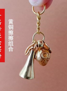 塔语狮子纯铜小号风擦擦摇像阿弥陀佛模具经家用手摇转经轮摆件