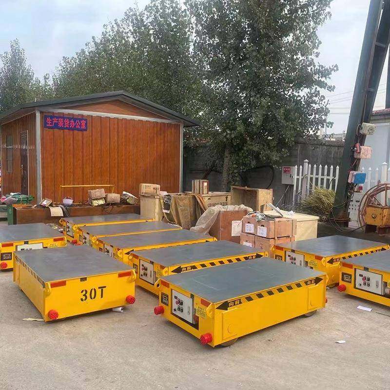 电动无轨地平车电动液压转向搬运工具车20吨KPW电动平板车厂家 - 图2