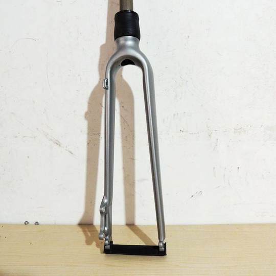 Disc Brake V Brake Road Bike Aluminum Alloy Shock Absorber Front Fork 700C Touring Bike Middle Tube