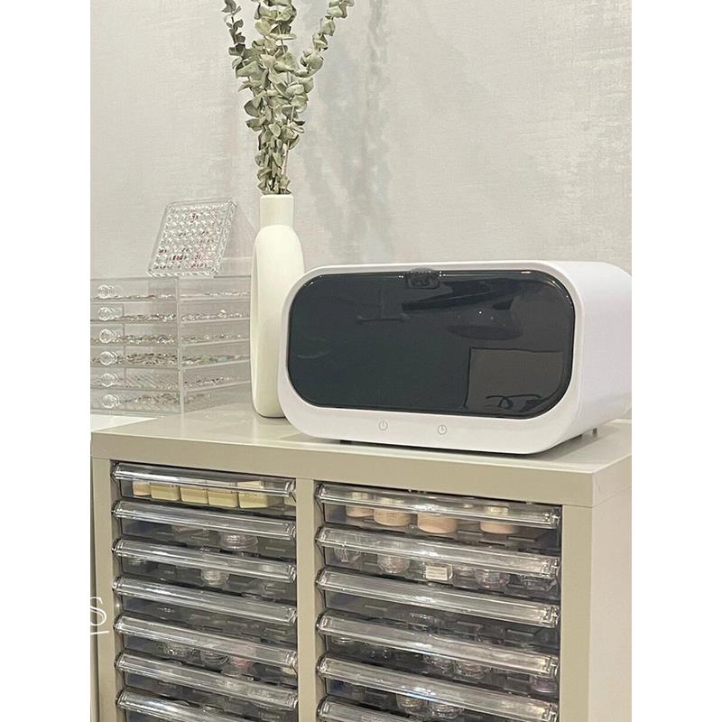 Nail salon disinfection cabinet tool box mini machine beauty salon ear tattoo embroidery hairdressing scissors towel UV