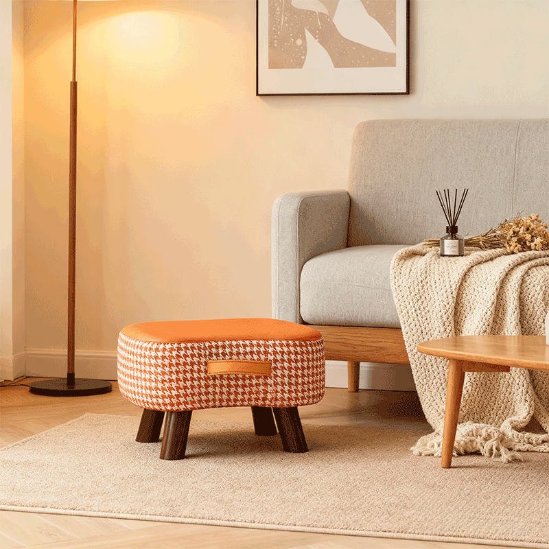 家用小凳子软包防滑椅子加厚脚踏凳浴室客厅板凳茶几板凳沙发凳,淘宝优惠券,粉丝福利购,淘宝优惠卷