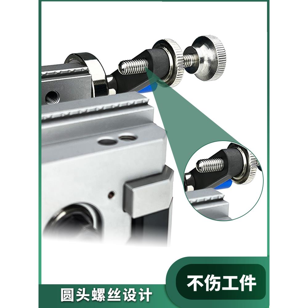 自定心虎钳磁铁固定快速定位器CNC批示多工位虎钳磁吸滑动定位块 - 图2
