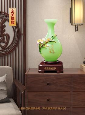 采购产品安全如意釉面花瓶饰品，客厅入口大厅，无障碍豪华饰品，