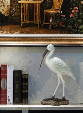 倍思家 北欧电视柜摆件客厅家居装饰品办公室大气鸟类创意摆设