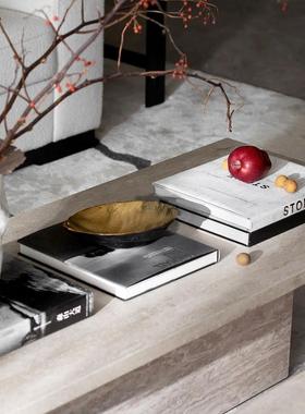 样板间真书高档装饰艺术画册客厅书房书架书桌仿真书道具书摆件