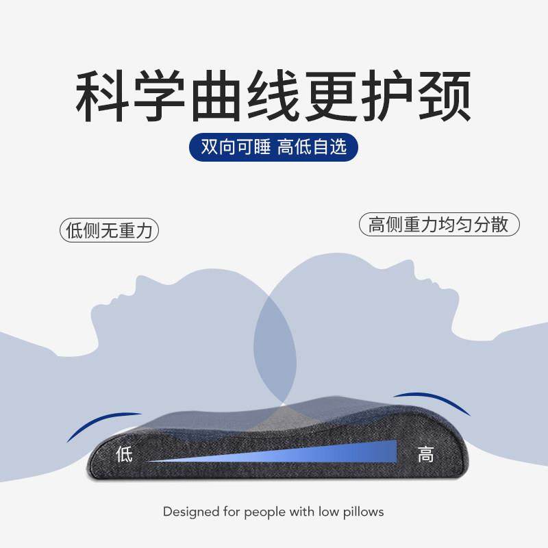 乳胶枕头单人超薄矮枕芯矽胶低枕泰国橡胶记忆枕护颈椎助男女睡眠,淘宝优惠券,粉丝福利购,淘宝优惠卷