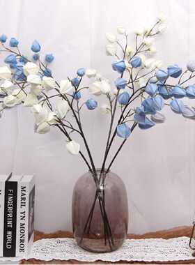 津丰灯笼果仿真花 婚庆插花垂吊道具路引花排装饰果 假花