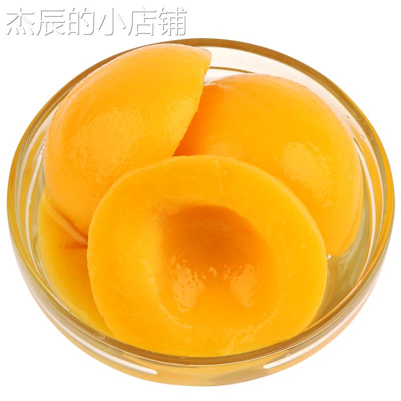 砀山黄桃罐头整箱12罐装*425克糖水水果罐头商用烘焙 - 图3
