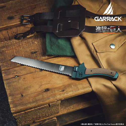 【现货】GARRACK进击的巨人联名刀限量多功能刀厨具刀日本制刀具 - 图2