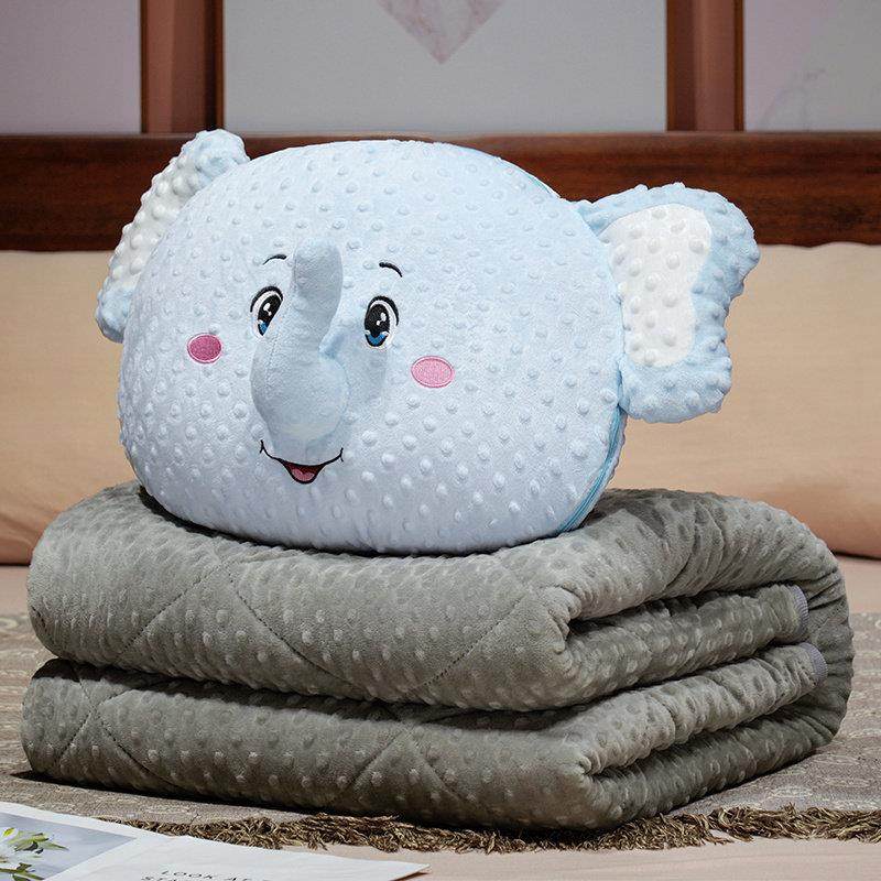 折叠抱枕被子两用二合一办公室午睡枕头加厚夏凉被沙发车载用盖毯,淘宝优惠券,粉丝福利购,淘宝优惠卷