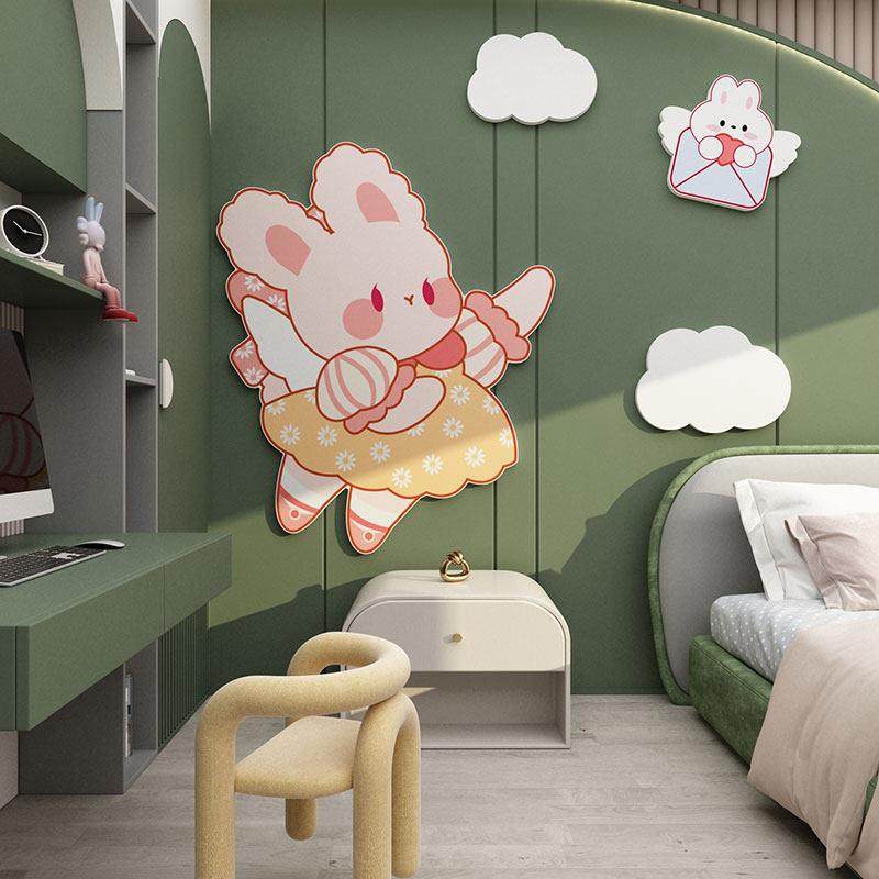 婴儿童房间布置床头背景墙面装饰小公主少女孩打改造用品贴画粉色,淘宝优惠券,粉丝福利购,淘宝优惠卷