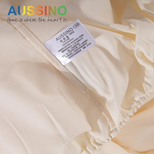 Auxinu All-Cotton Solid Color Bed Sheet Single-Piece Simmons Mattress Protective Cover Plain Children Customized