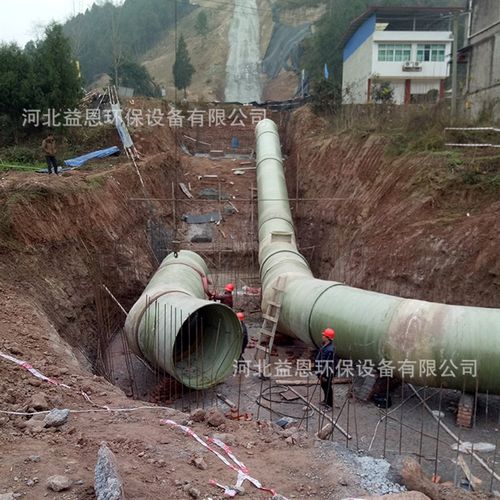 大口径缠a绕地埋管道压力排水管道电缆穿线管 工艺通风玻璃钢管道 - 图1