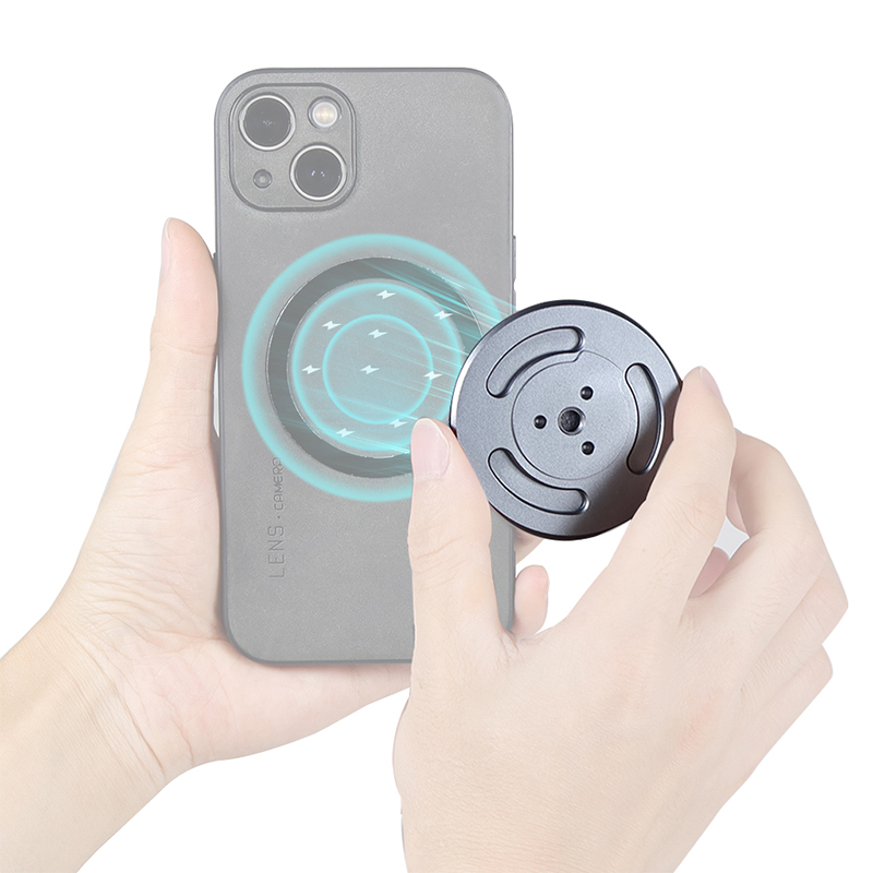 XINTE/馨特 适用大疆OsmoMobile7P手持云台稳定器OM4OM5OM6磁吸替换座magsafe手机夹1/4支架SE磁吸片模块配件 - 图2