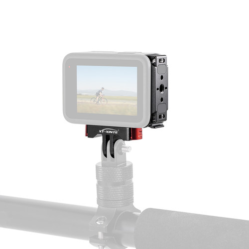 XINTE/馨特 适用GoPro13/12/11/10/9运动相机金属电池侧盖磁吸快装板横竖拍替换底座1/4快拆转接头两卡固定座 - 图2