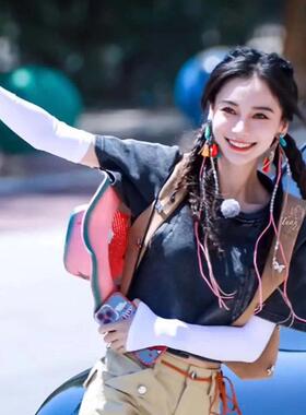民族风编发彩绳脏辫绳彩色发绳辫子发饰头饰女绑发带脏脏辫头绳潮