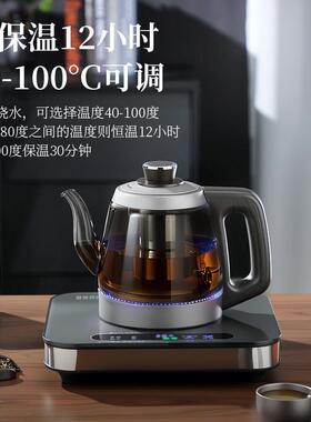 纯钛蒸煮茶器保温家用办公室养生喝茶具快煮壶商用全自动上水壶