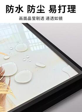 来图定制电表箱装饰画遮挡竖版配电箱盖板电闸箱盒免打孔定做挂画