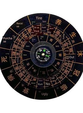 阳宫水基材三合一指南针出水口四大转盘地理天长地久水冠临暖阳指