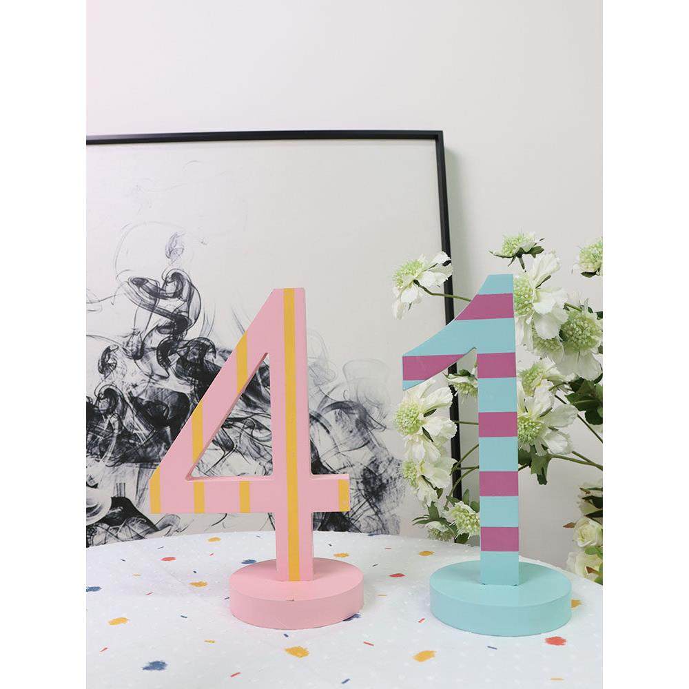 斯堪的纳维亚风格儿童识字拼图彩色学习室幼儿园创意木制数字支架,淘宝优惠券,粉丝福利购,淘宝优惠卷