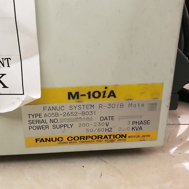 A05B-2651-B002 A05B-26u52-B031 发那科SYSTEM R-30IB MATE机器 - 图1