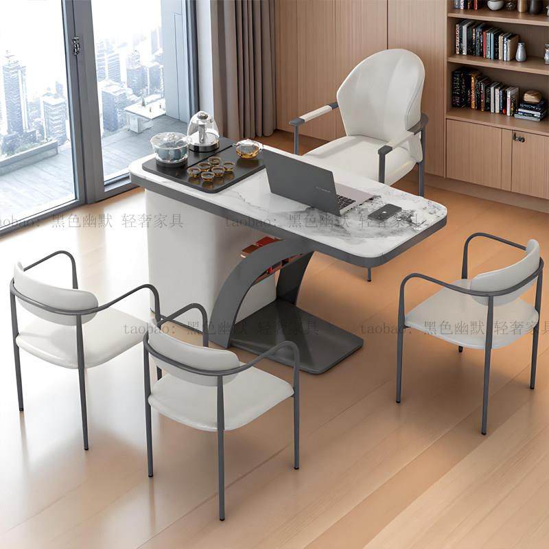 阳台茶桌小户型家用办公迷你轻奢高级感茶台椅组合带电磁炉泡茶桌,淘宝优惠券,粉丝福利购,淘宝优惠卷