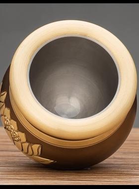 纯铜佛前供水杯供佛贡杯佛堂摆件家用观音菩萨净水杯莲花圣水杯佛