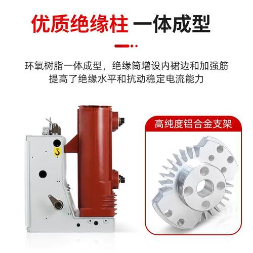 厂家直销户外国-标10KV真空ZN6Z断路器VS13-1/630KLY25固定式手车 - 图1