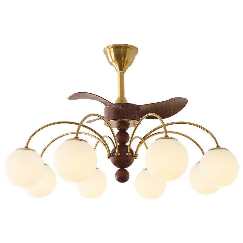 严选餐厅扇风扇灯美复古211吊扇灯护眼客厅风吊灯中式山具灯风扇,淘宝优惠券,粉丝福利购,淘宝优惠卷