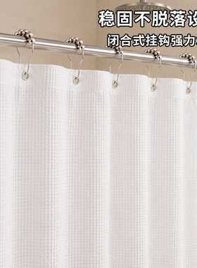 直销 浴室配件 五珠葫芦挂钩 金属防生锈浴帘挂钩 12个装