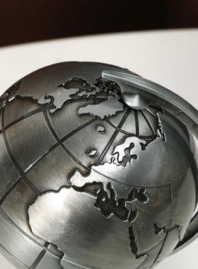 客厅酒柜地球仪桌面装饰品摆件 家居办公室书房摆设开学毕业礼物