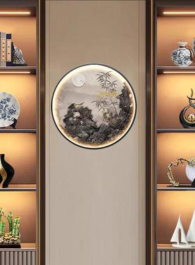 简约创意新中式电视柜摆件轻奢高档装饰品客厅玄关酒柜办公室摆放